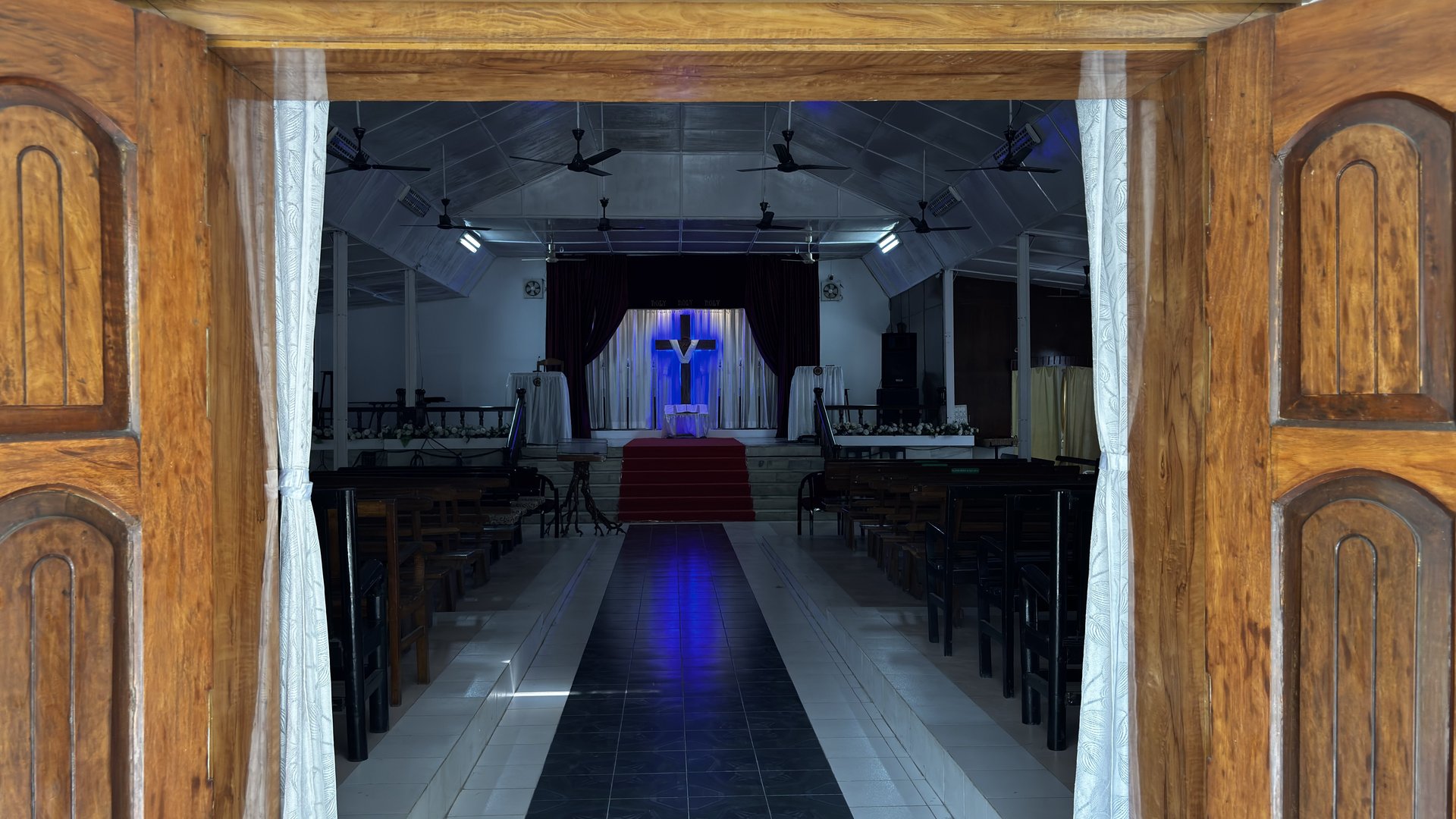 Sanctuary Altar & pulpit interior